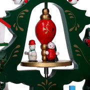 Caja de música de madera de árbol cm17x12h29