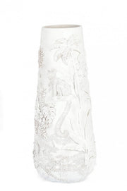 Florero Bangli Bianco H82,5 -