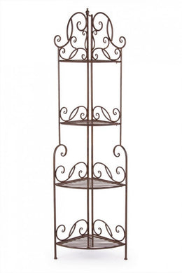 Mueble esquinero Melanie 4P marrón