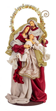 1x Sacra Famiglia Fastosa Bordeaux 20x52H