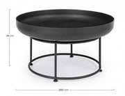 Brasero de metal Efesto D80 cm