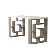 Escritorio Labirent 140 gris paloma blanco