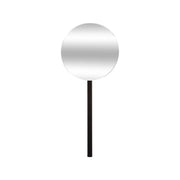 Espejo moderno con almacenaje Amarillo diámetro 14x h35 cm