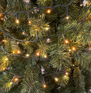 Cinta Cadena ø6cm NTLG 1000 MiniLED Verde cable 4+30.5m Luces Navideñas