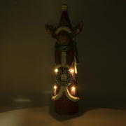 Reno resina led rojo cm22,5x16h65,5