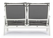 Sofá de exterior reclinable 2 plazas 152x81x98h cm