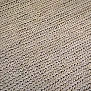 Alfombra tejida color crema 160x230 ha-2634 cm. 160x230