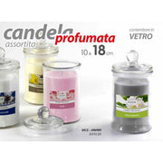 Velas de vidrio perfumado una variedad de 10 x 18 H CM