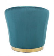 Sillón Gilles concha efecto terciopelo