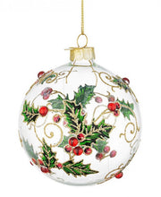 Lámpara colgante esférica Zaida transparente 12x D80