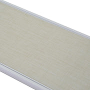 Tumbona de aluminio blanco Claveland