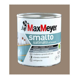 Esmalte satinado al agua - color yuta - 0,75lt