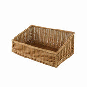 Cesta expositora mimbre rectangular grande cm50x35h21-12