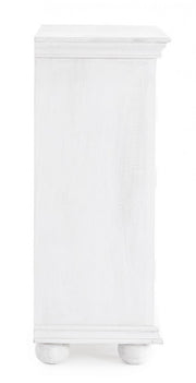 Aparador de 2 puertas en madera blanca Alinta