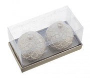 6x Juego de 2 Velas Nix Esfera D6