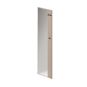 Espejo de pared con perchero Olmo H182x50x4cm
