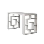 Escritorio Laberinto Blanco 140x60x75 cm