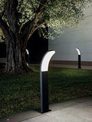 Lámpara de pared de aluminio fundido con difusor de resina opalina - 15W, 2300 lúmenes, 1050 lúmenes, 4000°K grafito