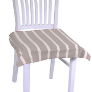 Cojín pop cuadrado rayas beige cm40x40h4