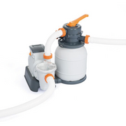 Piscina elevada redonda Hydrium 460x120 cm gris