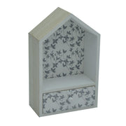 Estante de madera c/cajón Lucia casetta cm18x8h28,5