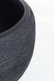 Set2 Jarrón Bol Grafiti Negro