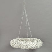 Corona colgante blanca cmø50h12