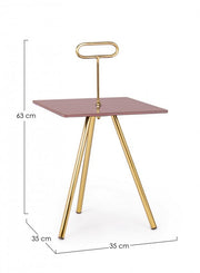 Mesita Inesh Orquídea Qu 35X35