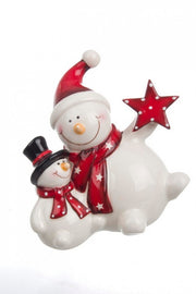 Decoración Felicidad con 2 Pupazzos 4x