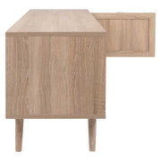 Mueble TV Bali 56A 2 puertas efecto mimbre