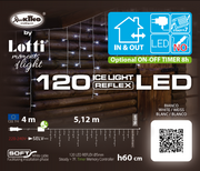 Luz de hielo WLED 120 LED 512xH60cm