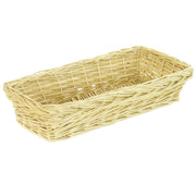 Cesta mimbre natural nix rectangular cm40x19h8,5