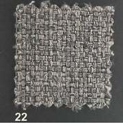 Sofá Cama Kriog 3 Plazas con Apoyabrazos Cuadrados Ceniza 202x96x90 cm