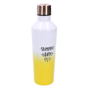 Termo acero amarillo redondo 0,5L cm7x6,5h25,5