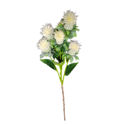 Cártamo 79 cm blanco