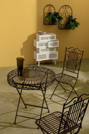 4x P.Fiore Pared Melanie Rett Marrón S