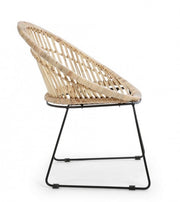 Sillón rústico Natural Cayes