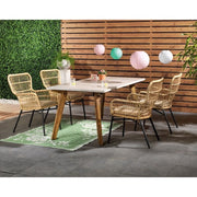 Mesa hormigón Ibiza P90xL180xH76cm