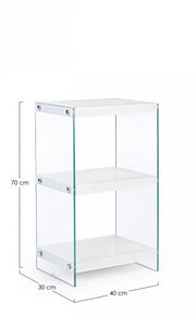 Librería 3P Line Madera Blanco
