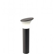 Lámpara de exterior de aluminio fundido con difusor opalino - Altura máx 160mm - IP44 grafito