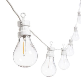 Lámpara Catena 10 Filamento LED 5,5m