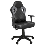Silla de oficina gaming Spider gris negro