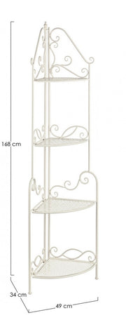 Mueble esquinero 4P Giselle Crema