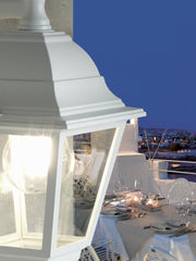 Colgante pequeño E27 línea nano negra