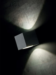Aplique de pared 6W + 6W Led 4000K linea lula blanca