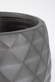 Set2 Florero Pirámide Cuenco Antracita