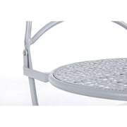 Silla plegable MARLENE de acero pintado gris