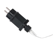 Guirnalda 1800 led metal blanco cálido luz cm ø78h14