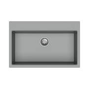 Fregadero Waltz 78x51 de un seno cromado