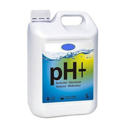 Corrector de pH para piscinas, botella de 5 litros PH PIU